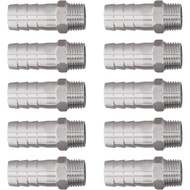 10Stainless Steel Push-In Connector1/2Inch NPT for long-lasting water system（1/2Inch x20mm）