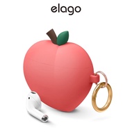 elago Peach Case with Keychain Compatible with AP 1/2