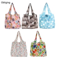 BLING Reusable Shopping Carriers Large Capacity Foldable Grocery Bag for Daily Errands