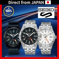 Seiko 5 Sports Mechanical Automatic Men's Watch with GMT Function and Date Calendar - Field Series