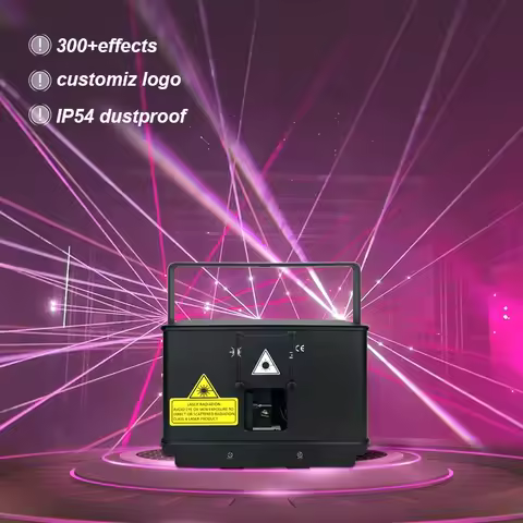6W 5W 4W 3W 2W 1W Ilda Dmx Dj Lazer Light Cheap Price Animation Rgb Mini Party Night Club Show Light