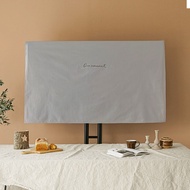 Ysr 100% คอตตอนกันฝุ่น LCD High-End ผ้าคลุมโทรทัศน์ผ้ากันฝุ่นสำหรับ55 65นิ้ว43นิ้ว75นิ้วยึดผนังและอุ