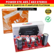KIT POWER STK463 STK465 POWER STEREO 140W 140 WATT STK 463 STK 465 BY SANYO PLATINUM 140 WATT MURNI