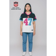 Cool T-Shirt Rugby Jersey Oversize Streetwear NFL Casual Retro 47