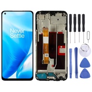 Ready to ship For OnePlus Nord N200 5G DE2118 Digitizer Full Assembly with Frame OEM LCD Screen (Bla