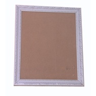 White Silver Frame Size 40x60 cm