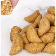 Penang HOCK LOK SIEW Crushed Peanut Curry Puff 150g 槟城福禄寿花生碎咖哩叁巴虾米油角饼 Spicy Sambal Shirmp Biscuit Cookie