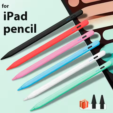 For Ipad Stylus Extra Long Standby Refuse Palm Magnetic Adsorption Apple Pencil Ipad Accessory For I