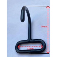Car Clothing Windproof Belt Metal Encapsulated Rubber Hook Car Cover Fixed Hook Metal Hook Car Cloth