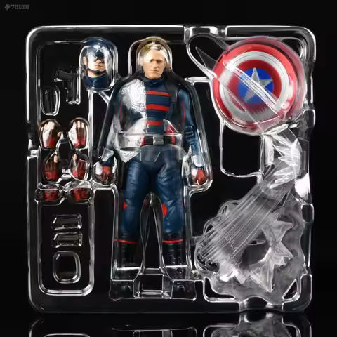 In Stock Bandai Brand New in Stock SHF The Falcon and The Winter Soldier Captain America John Walker