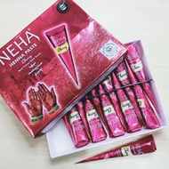 Inai Lukis Neha Cherry Henna Merah Halal Box