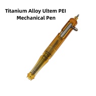 CNEDC Titanium Alloy Ultem PEI Bolt Mechanical Pen Schneider G2 Refill Gel Pens