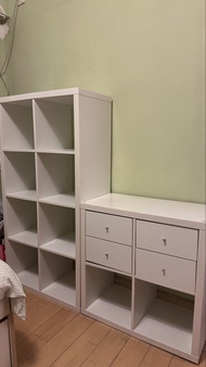 IKEA Kallax 組合櫃 帶抽屜 [一組兩件]