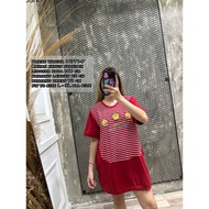 KATUN EMOTICON WOMEN'S DRESS 18771-P SPANDEX COTTON MATERIAL LD 106 CM FIT TO L-3L