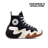 CONVERSE RUN STAR MOTION CANVAS PLATFORM - CX - BLACK/WHITE/GUM HONEY - HI - 171545C - 171545CU_F1BK