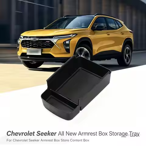 for Chevy Chevrolet Trax 2024 2025 2026 (LS/1RS/LT/2RS/ACTIV) Center Console Armrest Storage Box Org