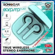 SONICGEAR Earpump TWS 1 True Wireless Stereo Earphone Bluetooth / 38 Hour Playtime / 60ms Low Latency / TWS Earbuds