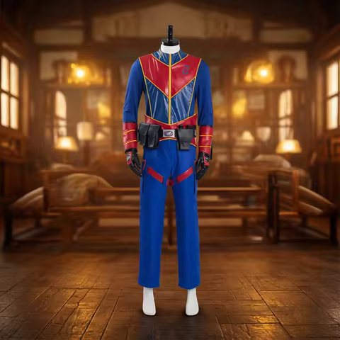Henry Danger Captain Man Cosplay Costume Halloween Outfit Carnival Suit