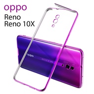 OPPO Reno 10X zoom Plating Case Soft TPU Clear Cases Casing Cover