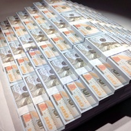100pcs 11.6*4.9cm Small Size 100 US Dollars, 50pcs 15*6cm Large Size 100 US Dollars, 20pcs 3*1.6cm M