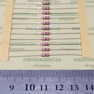 PINK 3K9 1/4W 1% copper feet resistor 3.9 k 1/4 watt 3.9 kilo ohm 1/4 w 1/4watt 1 percent 3k9 quarte