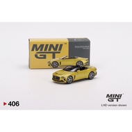[ Unsealed ] 1/64 Mini GT 406 Bentley Mulliner Bacalar Yellow Flame
