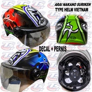 Arai motif helmet, copy helmet, Arai motif, nakano suriken
