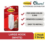 3M Command White Designer Large Hook 2.2Kg