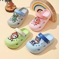 paw patrol kids Children Cartoon Slippers Summer New Style Hole Shoes Sandals Slippers