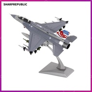 [Sharprepublic] Metal American F16D Fighting Falcon 1/72 Scale Diecast Model w/Display Stand