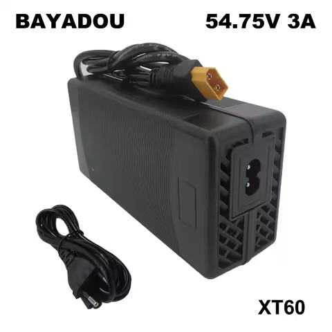 54.75V 3A Lifepo4 Charger 48V 15S 20AH 30AH 26650 21700 Iron Phosphate LFP Energy Storage Battery Ch