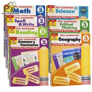 (In Stock) พร้อมส่ง หนังสือแบบฝึกหัดภาษาอังกฤษ Evan-Moor Skill Sharpeners G3 ชุดละ 7 เล่ม