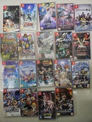 Switch 侍魂，巔峰亂鬥，trial of mana， 絕體絕命都市4，sd g generation cross，final fantasy 7,8，marvel ultimate alliance 3，風花雪月，夢幻模擬戰，龍珠，遊戲王，火炎之紋章 中文版