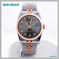 Mens Casual Watch 36mm/39mm Rose Gold Diamond DATEJUST Watch Casual Watches Automatic Mechanical Watches Waterproof 50m for Seiko mod