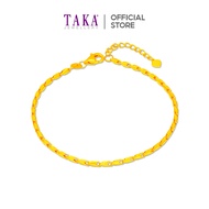 TAKA Jewellery 916 Gold Bracelet