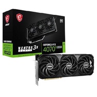 MSI GeForce RTX 4070 Ti Super 16G Ventus 3X ブラック OC グラフィックスカード (NVIDIA RTX 4070 Ti Super、256ビット、エクスト