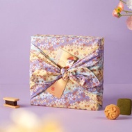 【年節禮盒預購】薄陽花－綜合燒菓子風呂敷禮盒