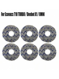 Ecovacs T10 Turbo / Deebot X1 / Omni / X1 Turbo洗濯拖把頭,陶瓷清潔抹布部件