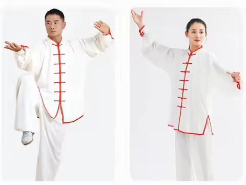 Chinese Traditional Men Women Kung Fu Suit Casual Outdoor Tai chi Martial arts Uniform Jacket Pants 