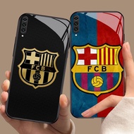 DK-65 FC Barcelona HD Glass Casing for Samsung A50 A70S A70 A10 A02 A7 Note 10 Pro Plus