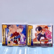 <歡迎問價> Sega Saturn 經典格鬥 Game《King Of Frighter KOF ’97》拳皇97《Street Fighter Zero 2》少年街頭霸王2 近乎全新套裝 Clas