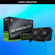 MSI GEFORCE RTX 5050 SHADOW 2X OC 8GB GDDR6 GRAPHIC CARD