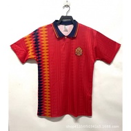 Retro Unpopular Jersey National Team Spain Sweden Denmark Football Uniform Home And Away Short Sleev