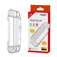 Dobe Crystal Case Nintendo Switch Oled TNS 1133C PC+TPU Casing Nintendo Oled Transparent Clear