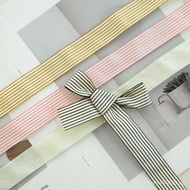 Colorful Ribbon Apparel Korean Material Hair Accessories Ribbon Packaging Color Bouquet Accessories 
