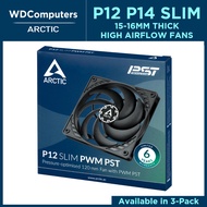 ARCTIC P12/P14 SLIM PWM PST - 120/140mm Case Fan with PWM Sharing Technology (PST) pc fan 120mm fan 