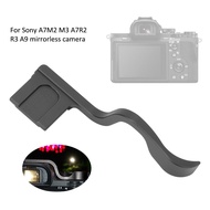 welcomehome Camera Thumb Up Grip  Aluminium Alloy Shoe Mount Holder for A7 A7M2 M3 A9 A7RII A7RIII A