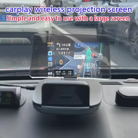 HUD navigator CarPlay HUD speedometer altimeter Wireless CarPlay/Hicar/Android Auto Screen mirroring