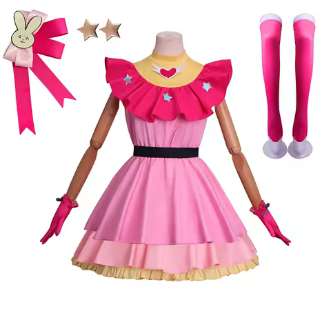 Anime Hoshino Ai Dresses OSHI NO KO Cosplay Costume Pink Dress Halloween Carnival Cosplay Hoshino Ai