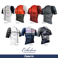 [LKC05] ORIGINAL iSports Echelon Aerodynamic Cycling Jersey Race Wear RB MTB Road Bike italy Fabric